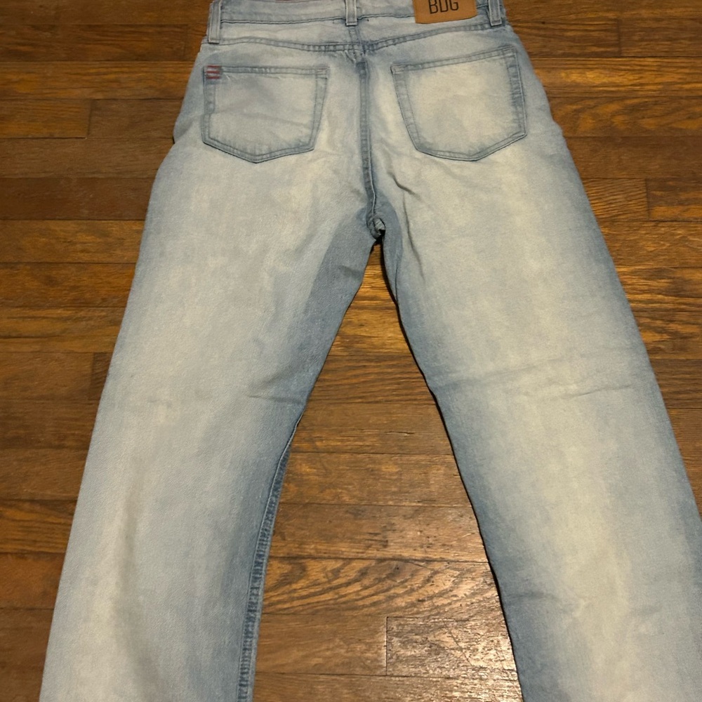 BDG Faded Blue Straight Jeans - Picture 2 of 3
